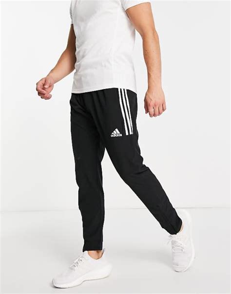 adidas jogger schwarze streifen